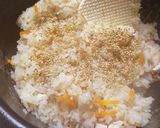 なめたけと鶏の炊き込みご飯作り方6写真
