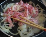 簡単豚丼作り方2写真