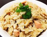 秋鮭☆秋鮭と塩こんぶの炊き込みご飯作り方6写真