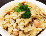 秋鮭☆秋鮭と塩こんぶの炊き込みご飯作り方6写真
