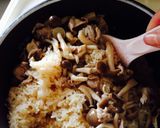 きのこと豚肉の炊き込みご飯作り方6写真