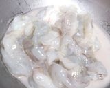 万願寺とエビの塩麹炒め作り方1写真