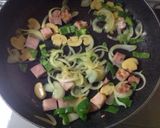 【簡単】焼きチーズナポリタン作り方3写真