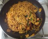 【簡単】焼きチーズナポリタン作り方5写真