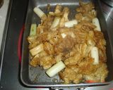 甘辛亭の白ねぎと揚げのかつお風味作り方3写真