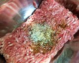 豚ひきハンバーグ・デミきのこソース作り方2写真