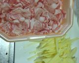 ジャガイモと豚肉の炒め物☻作り方3写真