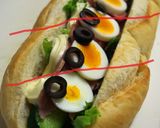 丸ごと☆バケットサンド♪作り方3写真