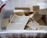 オクラしめじ豆腐のひじきドレッシング和え作り方2写真