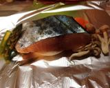 鰆のホイル蒸し 味噌マヨネーズ作り方4写真