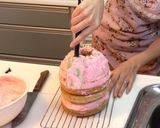 子供の誕生日に ドールケーキ作り方8写真