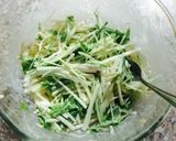 大根&水菜の梅マヨ和え作り方7写真