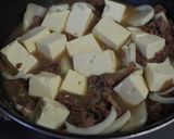 コストコプルコギで☆簡単肉豆腐♪作り方3写真