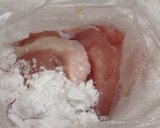 鶏むね肉と舞茸の甘辛アーモンド炒め作り方2写真