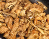 鶏むね肉と舞茸の甘辛アーモンド炒め作り方6写真