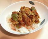 ごぼうと福耳とうがらしカレー作り方4写真