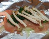 鶏むね肉とほうれん草のホイル焼き☆作り方4写真