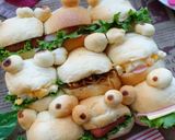 ハロウィン☆フランケン☆ちぎりぱん♪作り方18写真