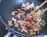 かぼちゃのレンジ蒸し中華ひき肉あんかけ作り方4写真