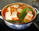 鮭、豚、きのこのトマト鍋作り方2写真