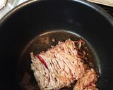 豚ひき肉のしそバター炒め作り方3写真
