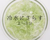 1枚でも簡単！キャベツ千切りの裏技作り方13写真