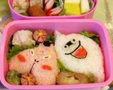 キャラ弁♡ウィスパーとおならずもの！簡単作り方10写真