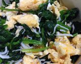 ほうれん草 しらす干しの和え物作り方3写真