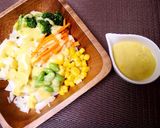コーンスープの素でコーンドレッシング⁂作り方1写真