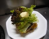 赤飯で作るライスバーガー☆作り方4写真