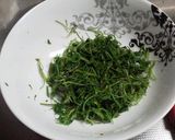 ニンジンの抜き菜白和え作り方3写真