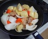 簡単！ウマウマ鶏肉じゃが作り方4写真