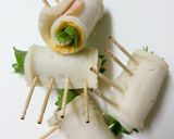 お弁当にも！めちゃ旨♡マヨちくわ串フライ作り方4写真