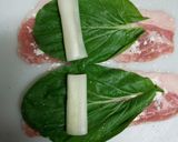 ネギと小松菜の豚肉ロール…お弁当に^^作り方1写真