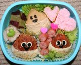 お弁当にも♥可愛い♥びッ栗ハンバーグ作り方5写真
