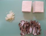 具をのせてレンジでチン簡単マヨきのこ豆腐作り方2写真