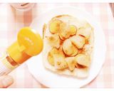 ♡林檎と薩摩芋の甘煮トースト♡作り方1写真