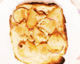 ♡林檎と薩摩芋の甘煮トースト♡作り方3写真