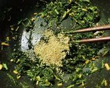 人参の葉っぱの胡麻塩昆布炒め作り方7写真