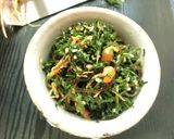 人参の葉っぱの胡麻塩昆布炒め作り方8写真