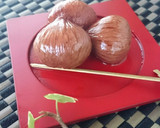 パンに☆栗の渋皮煮のミルククリーム★作り方8写真