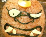 妖怪ウォッチ 簡単 キューブ キャラ弁作り方32写真
