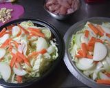 塩レモン塩トマトで♫ささみと野菜のタジン作り方2写真