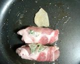 ネギと小松菜の豚肉ロール…お弁当に^^作り方3写真