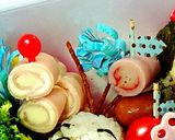 カラフル楽しいオラフ弁当〜！作り方4写真