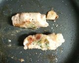 ネギと小松菜の豚肉ロール…お弁当に^^作り方4写真