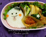 幼稚園 お弁当 ♡簡単おばけちゃん作り方2写真