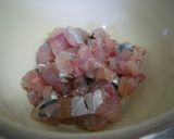 お弁当(87)あじそぼろ作り方1写真