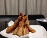 鶏のササミスティック唐揚げ♥︎作り方4写真