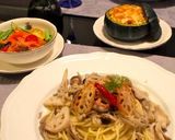 きのことレンコンのパスタ作り方8写真